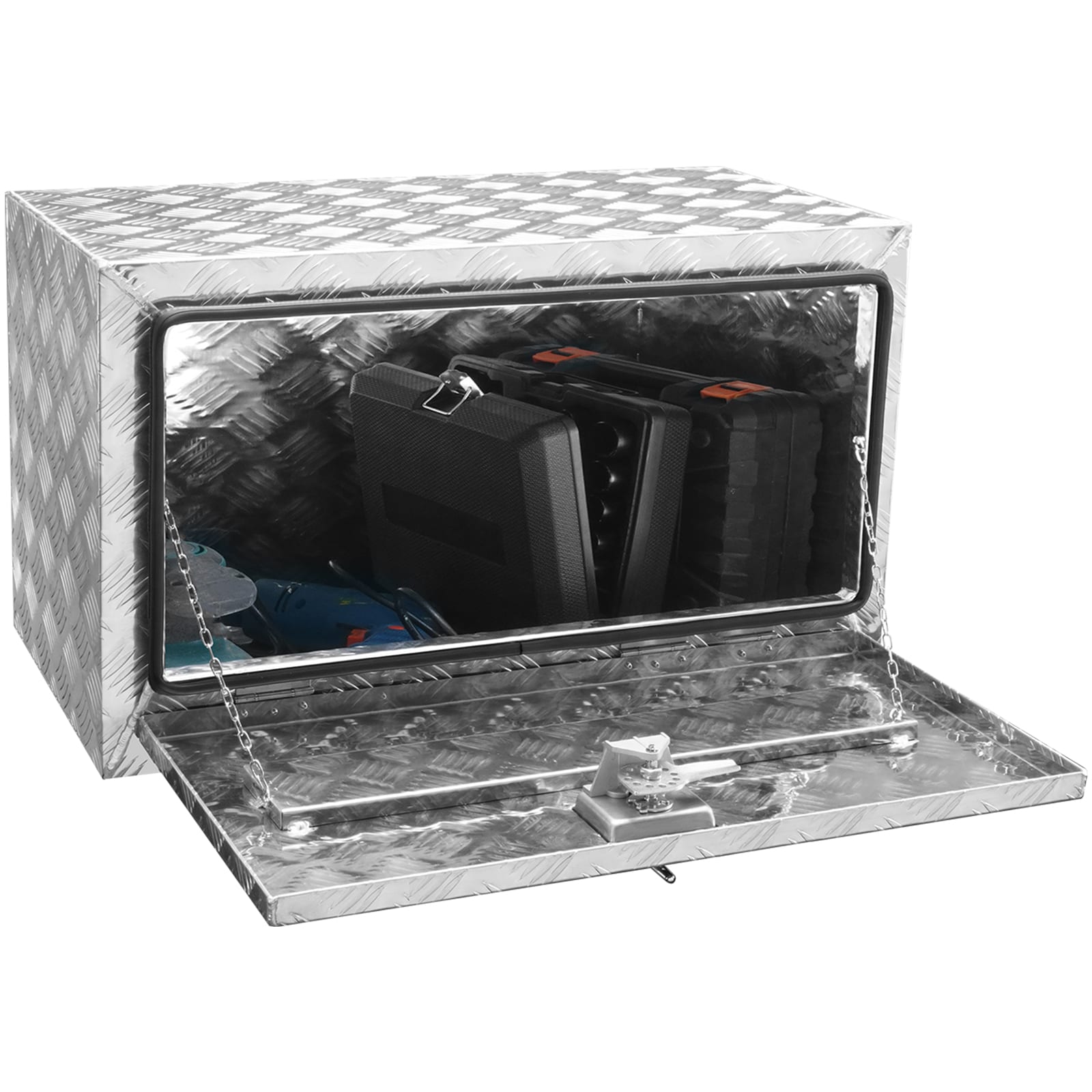 Heavy Duty Aluminium Truck Tool Box With Lock For Pickup And Trailer_voghion.com